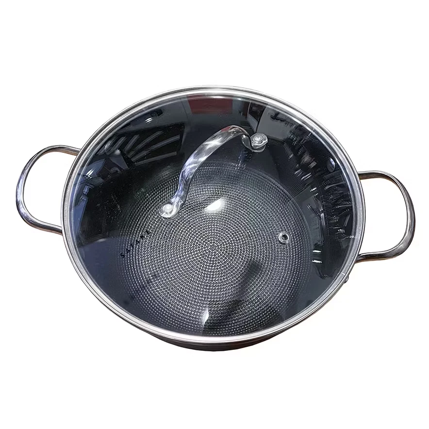 Satake Satake Sautés 24 cm, lättviktsgjutjärn med glaslock